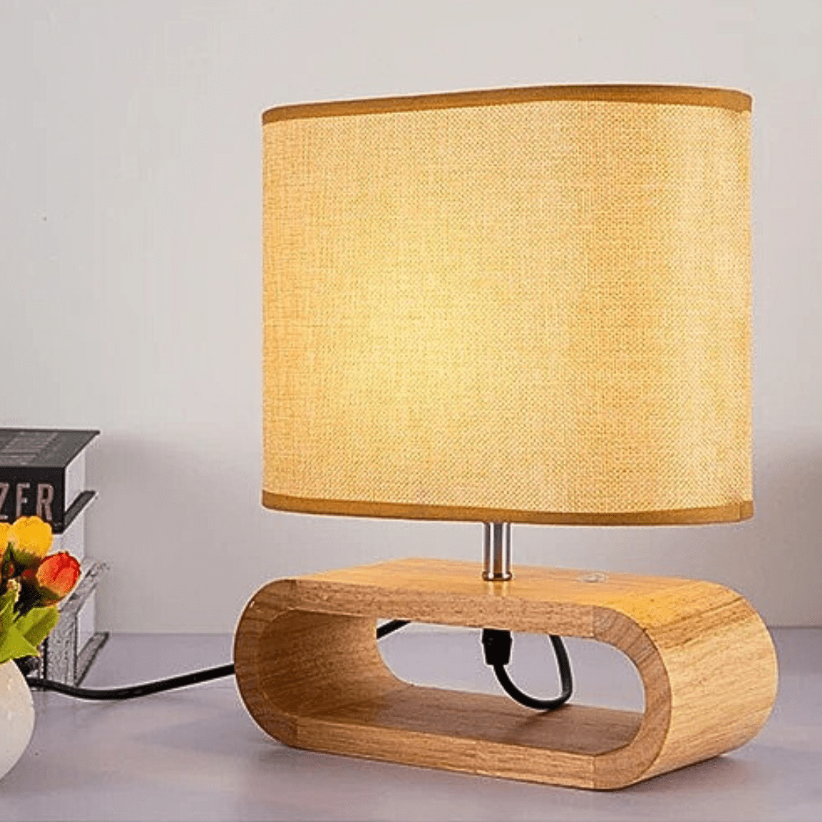 Lampe de Chevet Bois & Bambou