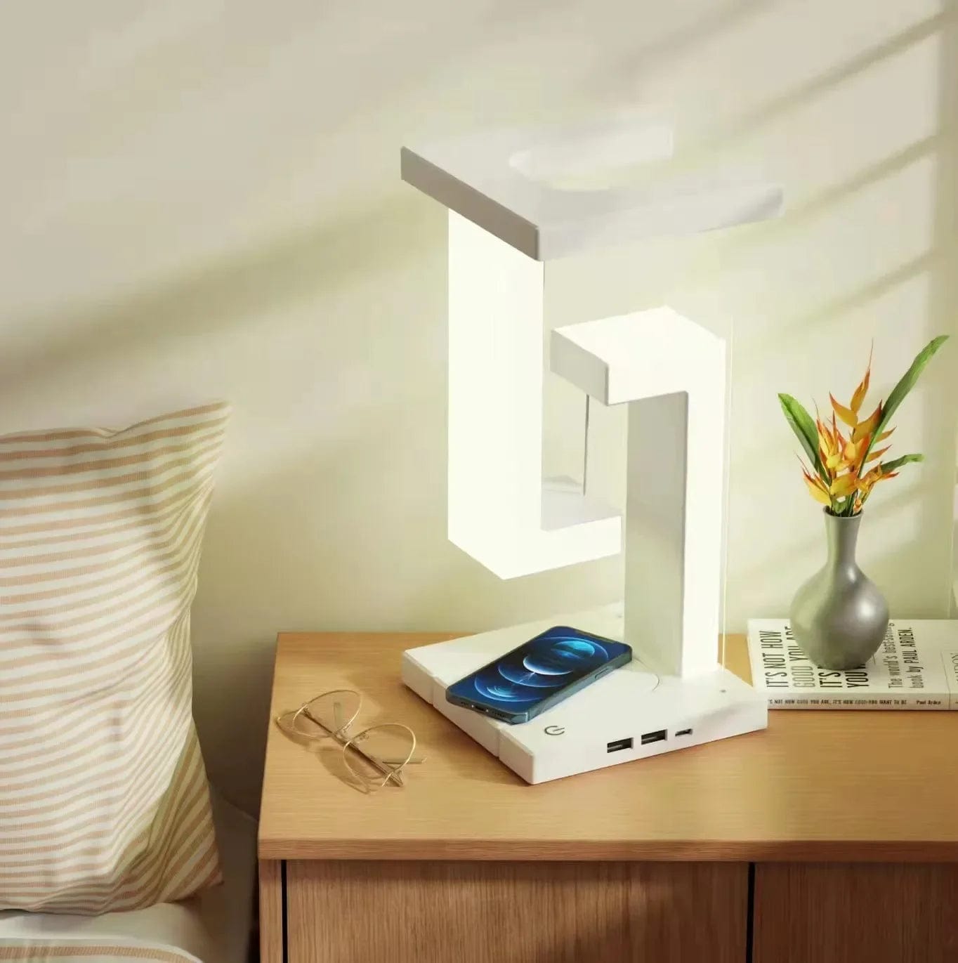 Lampe de Chevet Chargeur Gravity