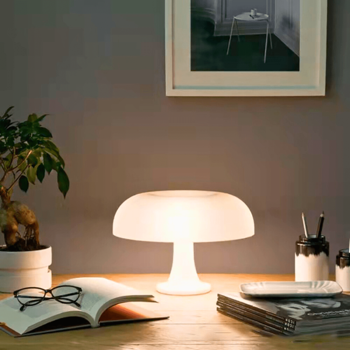 Lampe de Chevet Contemporaine Muchi