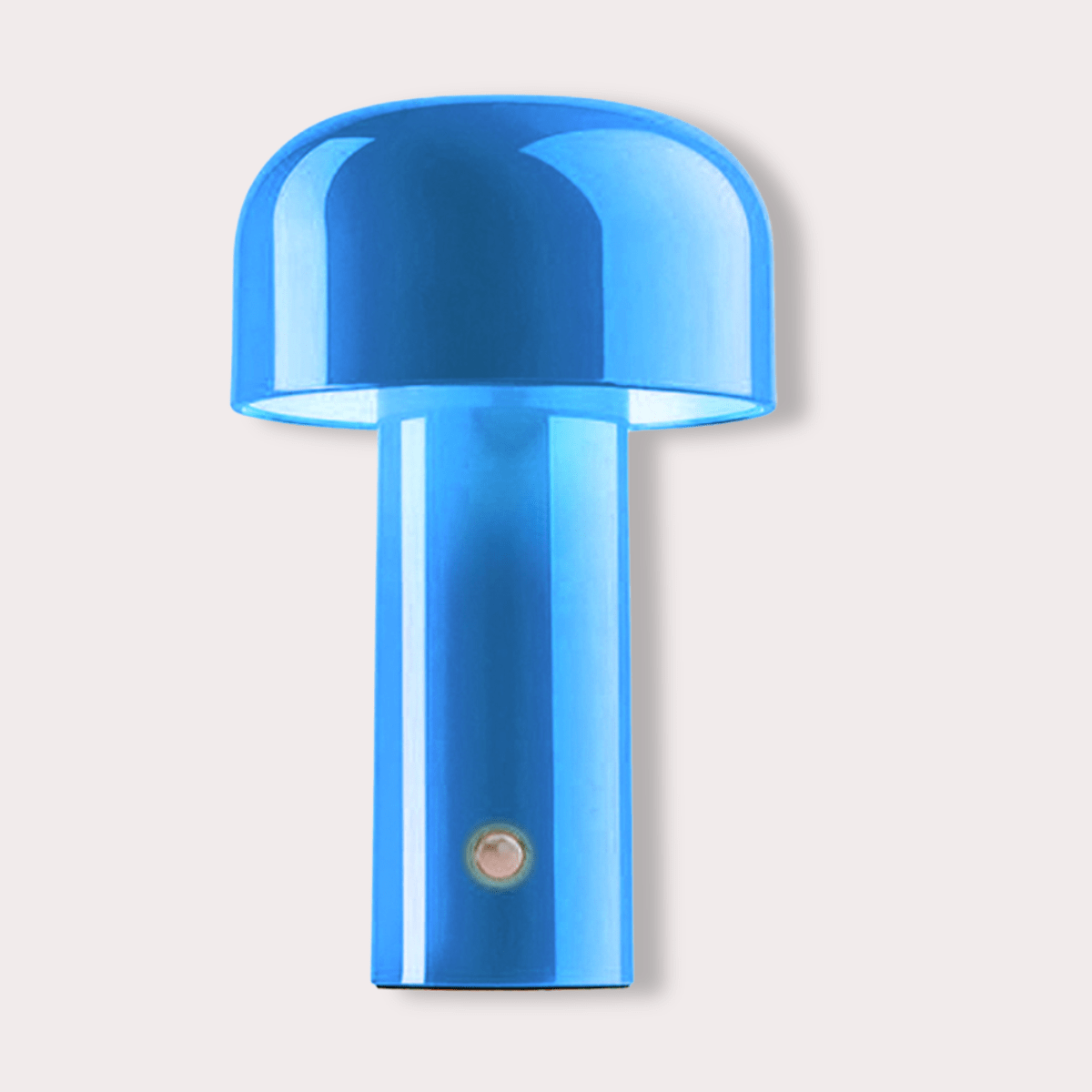 Bleu Lampe de Chevet Design Mushroom