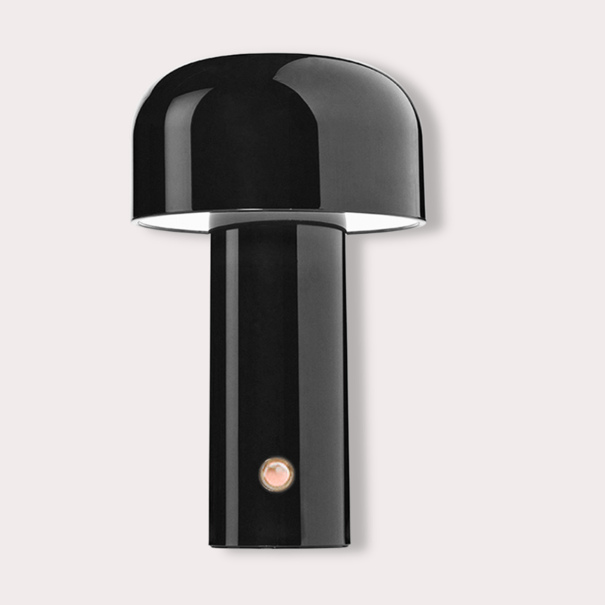 Noir Lampe de Chevet Design Mushroom