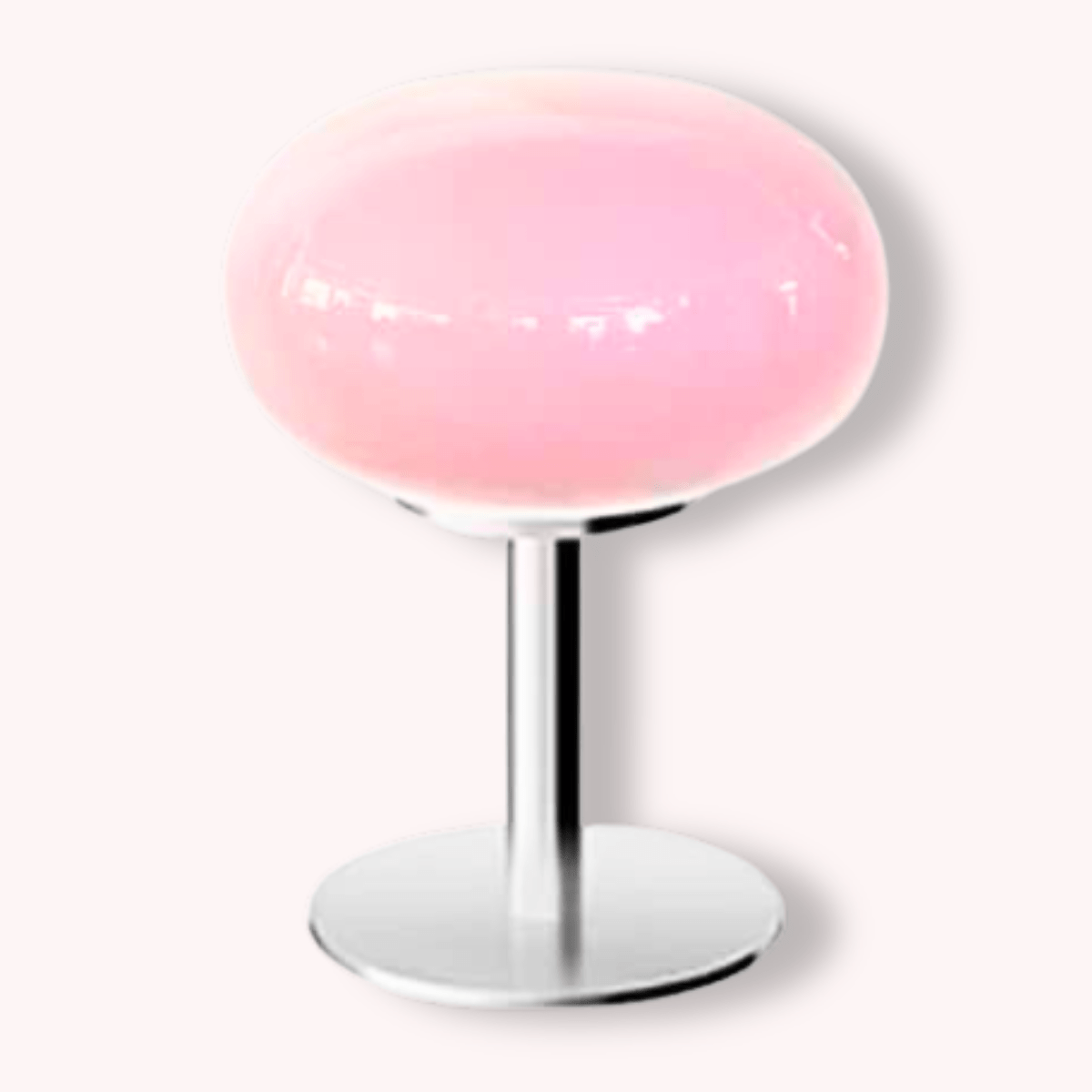 Rose Clair Lampe de Chevet Design Nordique