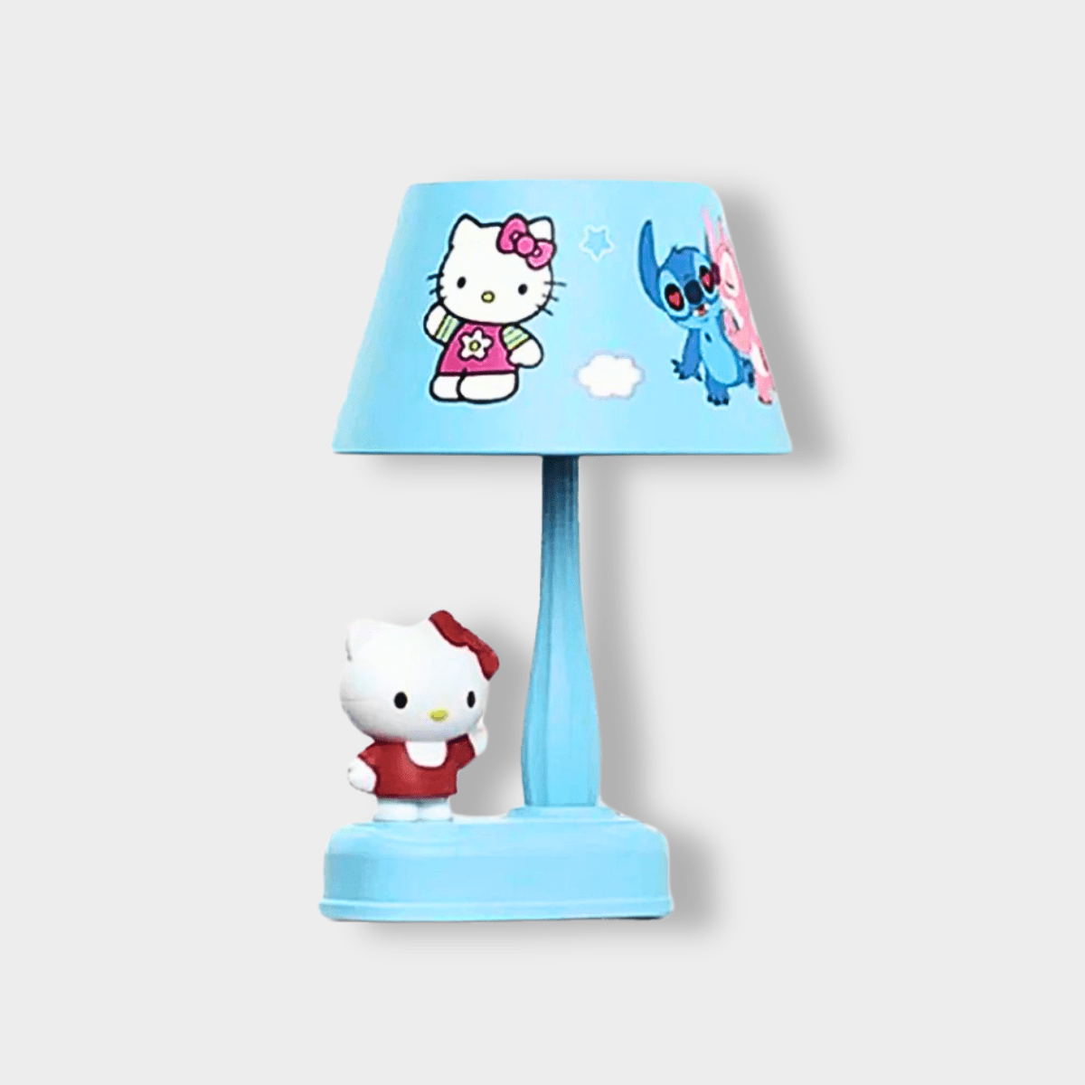 Bleu Lampe de Chevet Hello Kitty