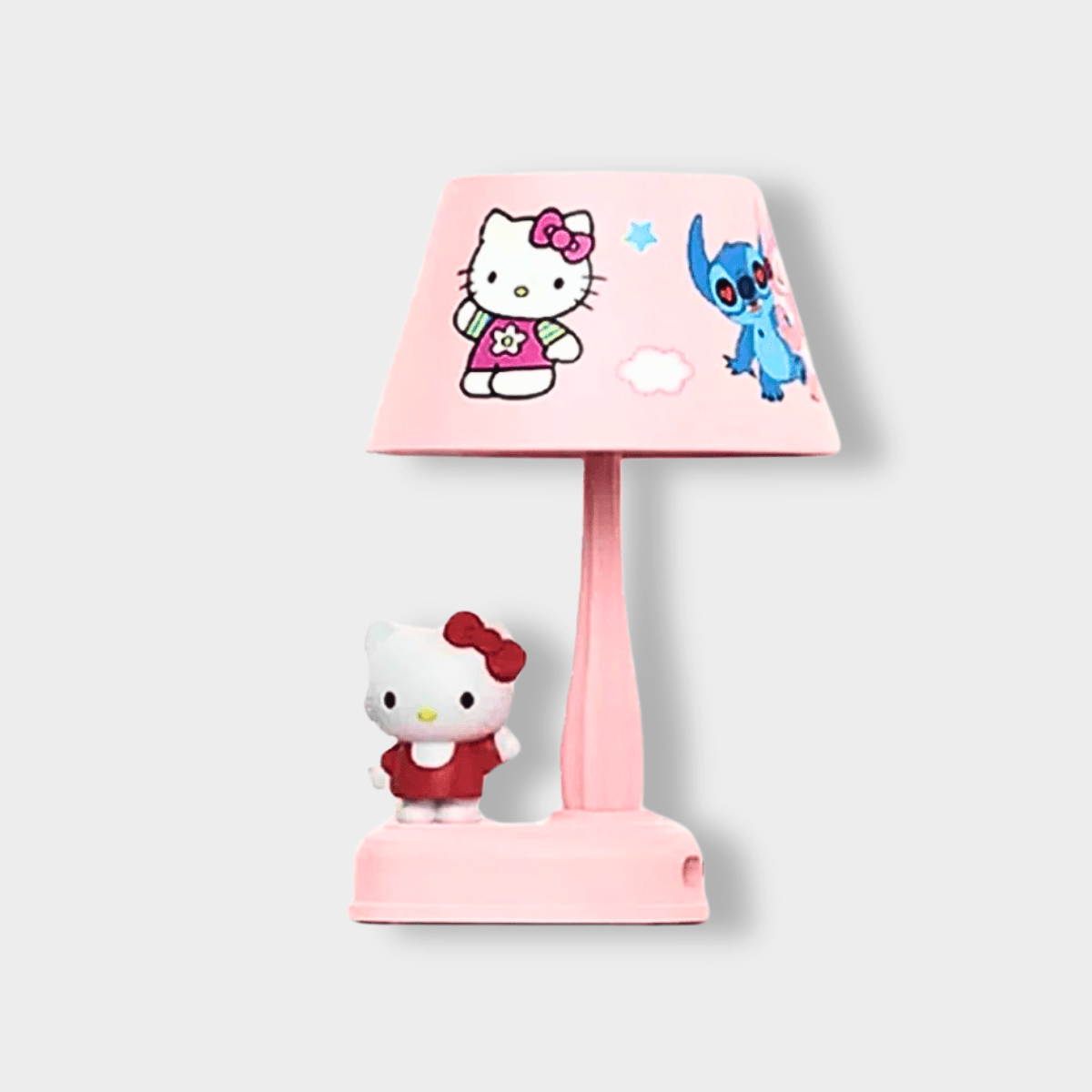 Rose Clair Lampe de Chevet Hello Kitty