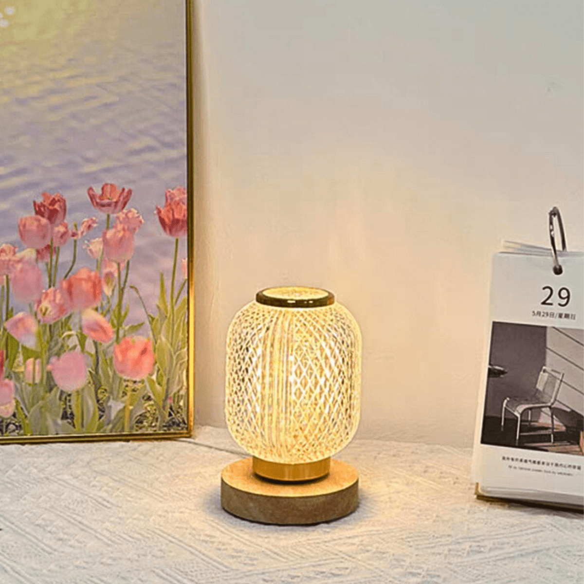 Lampe de Chevet Luminaire Crystal Nordique