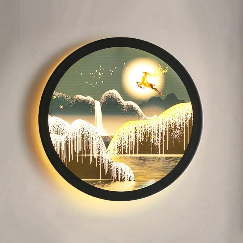 Lampe de Chevet Murale Cercle