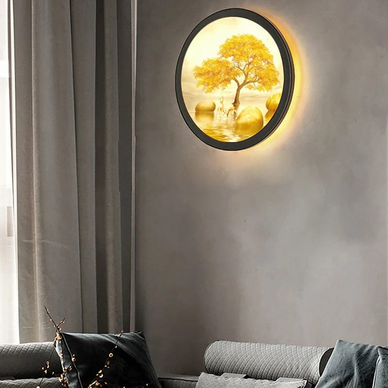 Lampe de Chevet Murale Cercle