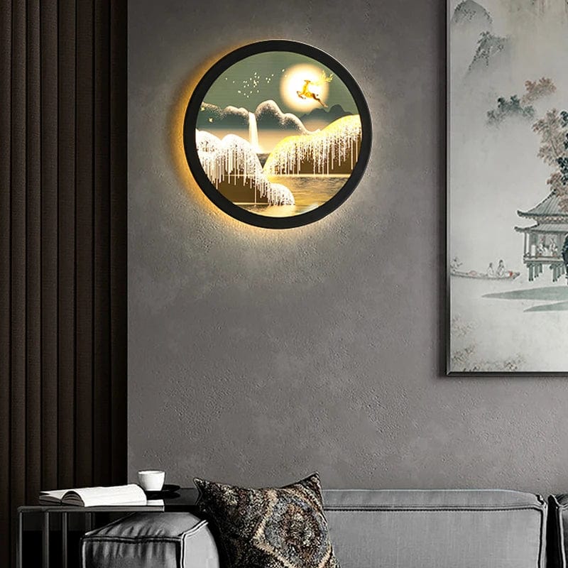 Lampe de Chevet Murale Cercle