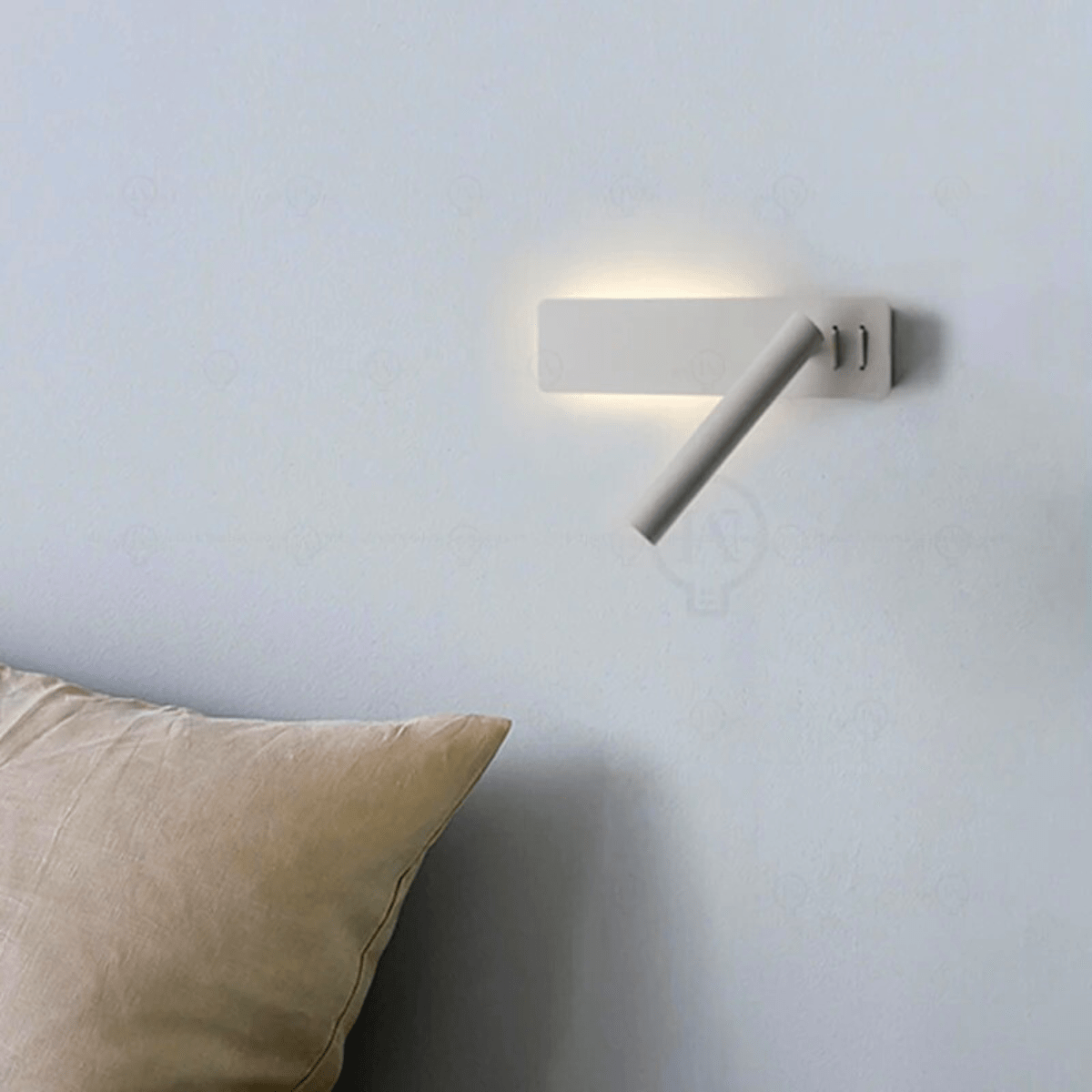 Lampe de Chevet Murale Rotative