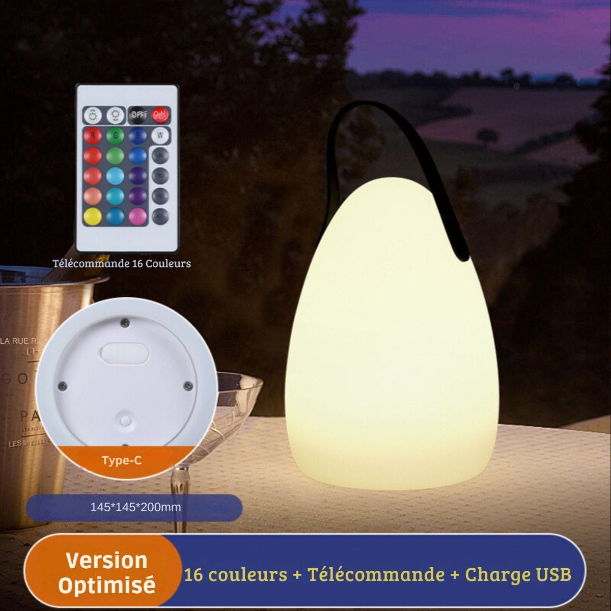 Oeuf Lampe de Chevet Œuf Portable