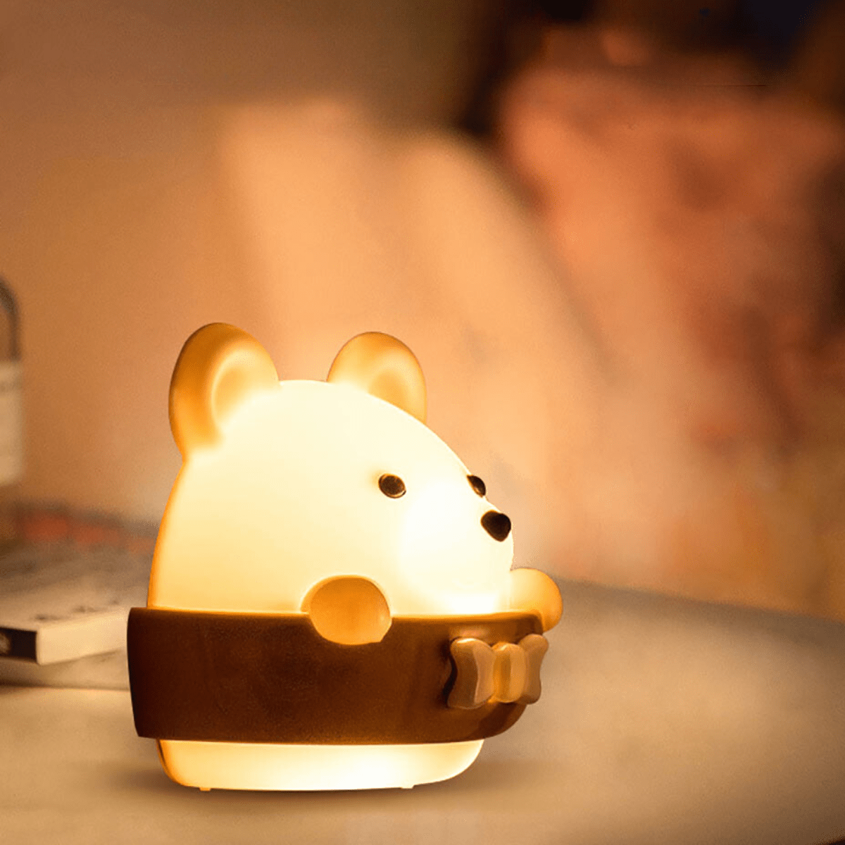 Lampe de chevet Rechargeable Petit Ourson