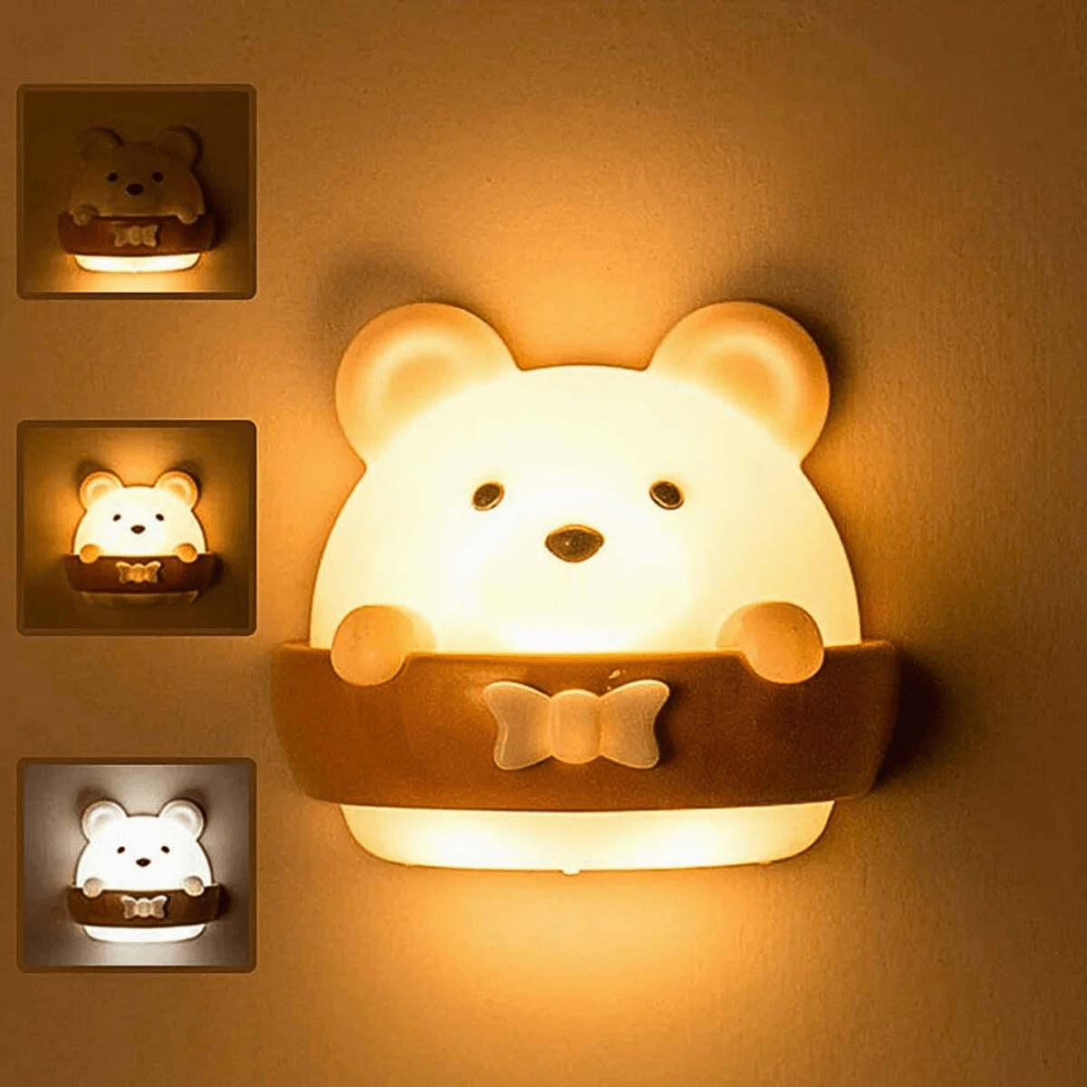 Lampe de chevet Rechargeable Petit Ourson