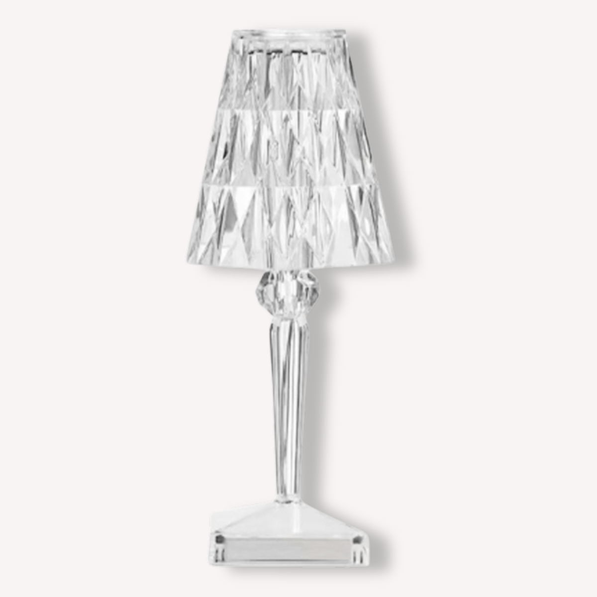 Lampe de Chevet Tactile en Cristal