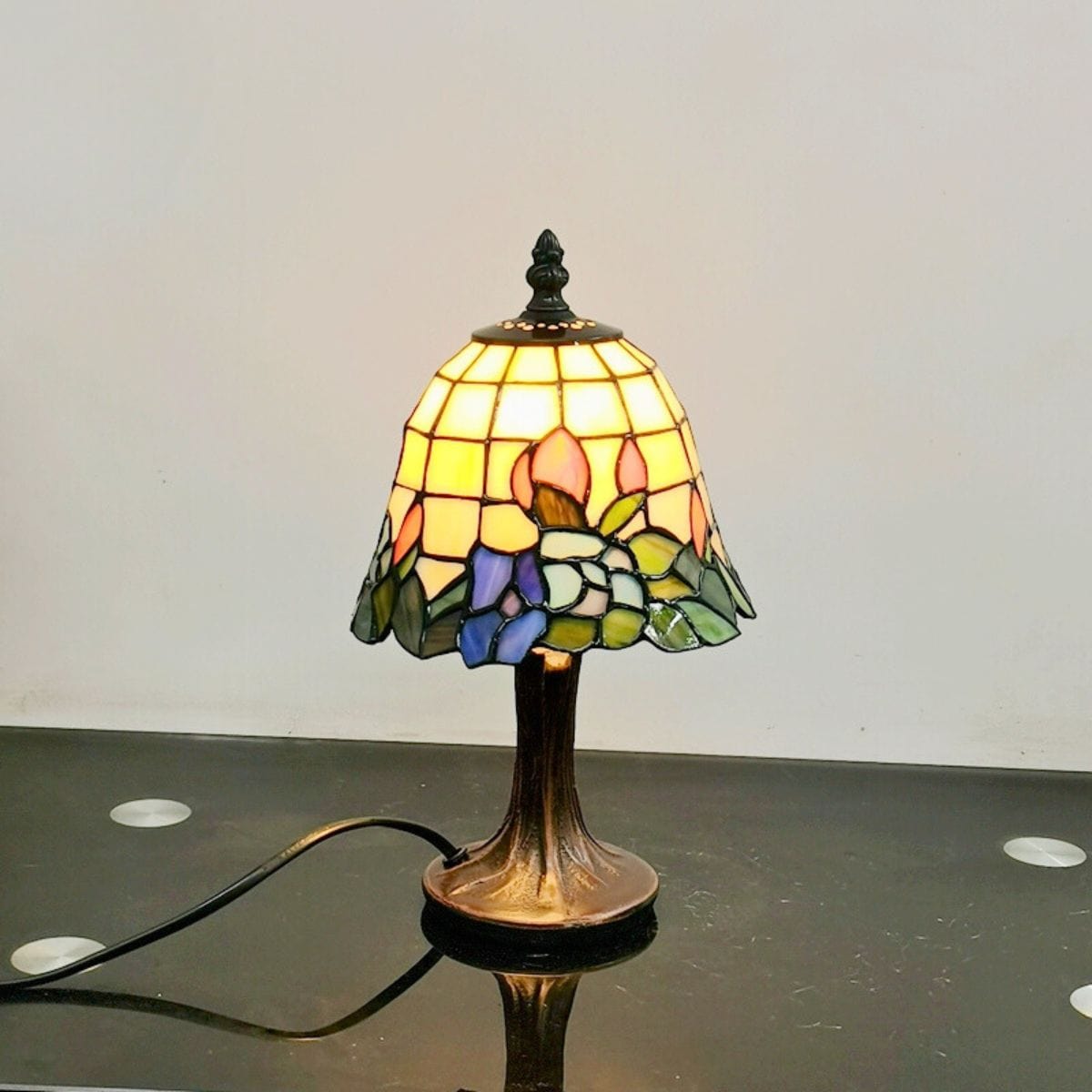 Petite Lampe de Chevet Tiffany